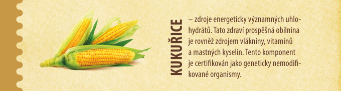 složení - kukuřice