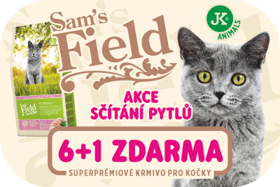Sčítání pytlů 6+1 Sam's Field Cat