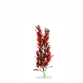 Red Ludwigia malá, akvarijní plastová rostlinka
