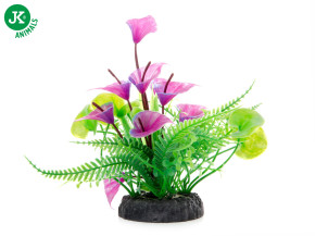 JK ANIMALS Mix květů, akvarijní plastová rostlinka 14 cm | © copyright jk animals, všechna práva vyhrazena