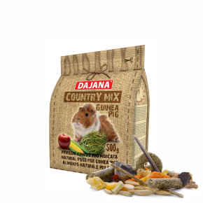 Dajana – COUNTRY MIX, Morče 500 g, krmivo pro morčata