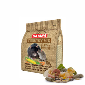Dajana – COUNTRY MIX, Potkan a Myš 500 g, krmivo pro potkany a myši