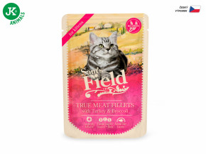Sam's Field True Meat Fillets with Turkey & Broccoli for Kittens | © copyright jk animals, všechna práva vyhrazena