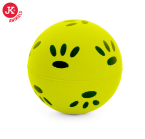JK ANIMALS Žlutý míček - tlapky | © copyright jk animals, všechna práva vyhrazena