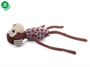JK ANIMALS Opice s dlouhýma nohama, látková pískací hračka s TPR prvky | © copyright jk animals, všechna práva vyhrazena