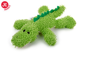 JK ANIMALS Plyšový krokodýl mop z jemného froté materiálu | © copyright jk animals, všechna práva vyhrazena