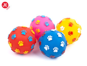JK ANIMALS vinylová pískací hračka míč tlapky | © copyright jk animals, všechna práva vyhrazena