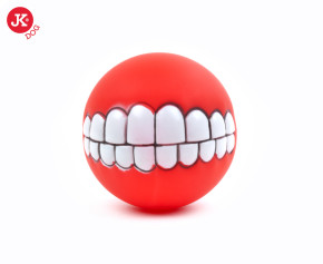 JK ANIMALS vinylová pískací hračka míč úsměv | © copyright jk animals, všechna práva vyhrazena