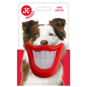 JK ANIMALS vinylová pískací hračka Vinylový úsměv – zuby | © copyright jk animals, všechna práva vyhrazena