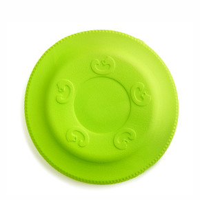 Frisbee z EVA pěny, hračka pro psy na házení, zelená, 22 cm, ideální pro aktivní hru