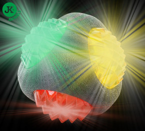 JK ANIMALS Blikající LED TPR míč STRONG | © copyright jk animals, všechna práva vyhrazena