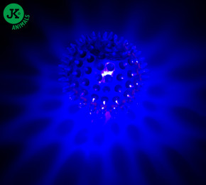 JK ANIMALS LED TPR míček s bodlinami modrý | © copyright jk animals, všechna práva vyhrazena
