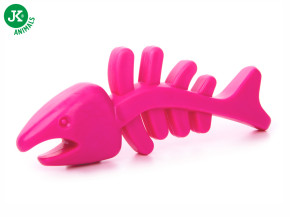JK ANIMALS hračka TPR - Růžová rybí kost | © copyright jk animals, všechna práva vyhrazena