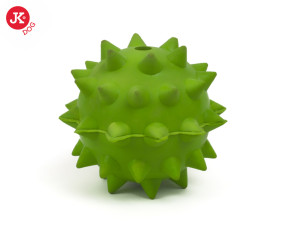 JK ANIMALS hračka z tvrdé gumy Míč ježek zelený | © copyright jk animals, všechna práva vyhrazena