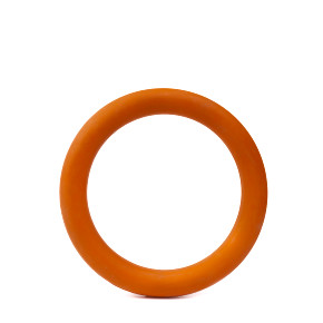Kroužek z tvrdé gumy, hračka pro psy, 16,5 cm, ideální pro aktivní hru