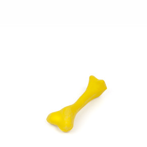 Kost z tvrdé gumy, hračka pro psy, 8 cm, ideální pro aktivní hru