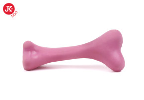 JK ANIMALS hračka z tvrdé gumy Kost 8 cm růžová | © copyright jk animals, všechna práva vyhrazena