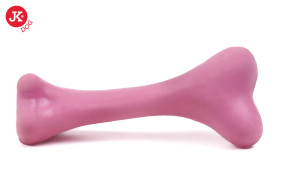 JK ANIMALS hračka z tvrdé gumy Kost 12 cm růžová | © copyright jk animals, všechna práva vyhrazena
