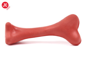 JK ANIMALS hračka z tvrdé gumy Kost 12 cm červená | © copyright jk animals, všechna práva vyhrazena
