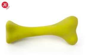 JK ANIMALS hračka z tvrdé gumy Kost 16 cm žlutá | © copyright jk animals, všechna práva vyhrazena