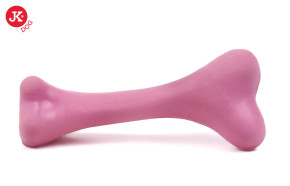 JK ANIMALS hračka z tvrdé gumy Kost 16 cm růžová | © copyright jk animals, všechna práva vyhrazena