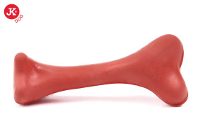JK ANIMALS hračka z tvrdé gumy Kost 16 cm červená | © copyright jk animals, všechna práva vyhrazena