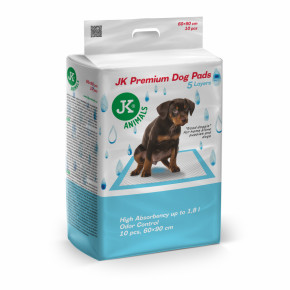 JK ANIMALS Premium Dog Pads 60×90 cm, 10 ks – pleny (podložky) pro psy a štěňata | © copyright jk animals, všechna práva vyhrazena