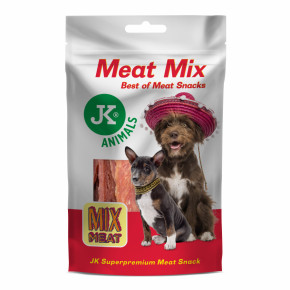 JK ANIMALS Meat Snack Mix, masový pamlsek, 80 g | © copyright jk animals, všechna práva vyhrazena