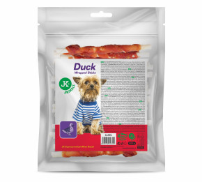 JK ANIMALS Meat Snack Duck Wrapped Sticks, masový pamlsek | © copyright jk animals, všechna práva vyhrazena