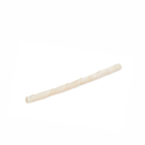 Bílá tyč z buvolí kůže, 12,5 cm, přírodní pamlsek