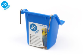 JK ANIMALS kvalitní plastové krmítko malé modré | © copyright jk animals, všechna práva vyhrazena