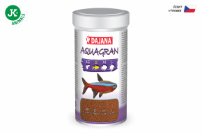 Dajana Aquagran, granule – krmivo, velikost S, 100 ml © copyright jk animals, všechna práva vyhrazena