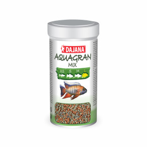 Dajana Aquagran Mix, granule – krmivo, velikost L, 100 ml