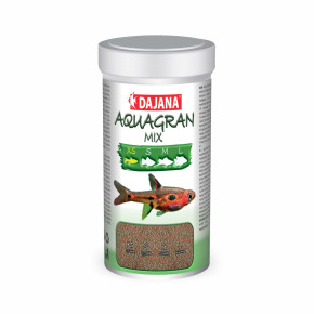 Dajana Aquagran Mix, granule – krmivo, velikost XS, 250 ml