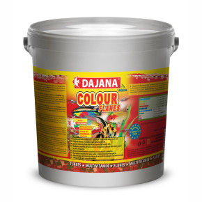 Dajana Colour Flakes, vločky – krmivo, 4 kg – velké balení pro pěstírny