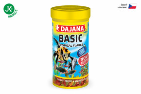Dajana Basic Tropical Flakes, vločky – krmivo, 100 ml © copyright jk animals, všechna práva vyhrazena