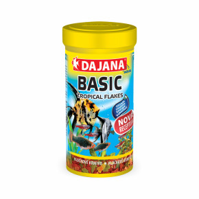 Dajana Basic Tropical Flakes, vločky – krmivo, 250 ml