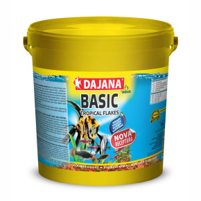 Dajana Basic Tropical Flakes, vločky – krmivo, 10 l