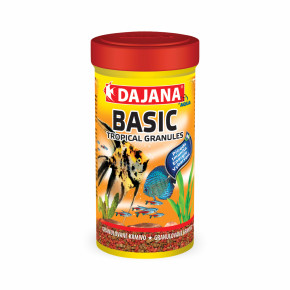 Dajana Basic Tropical Granules, granule – krmivo, 250 ml
