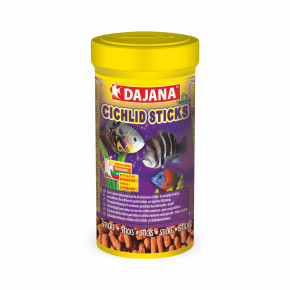 Dajana Cichlid Sticks, pelety – krmivo, 250 ml