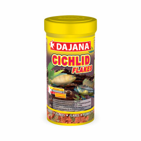 Dajana Cichlid Flakes, vločky – krmivo, 250 ml