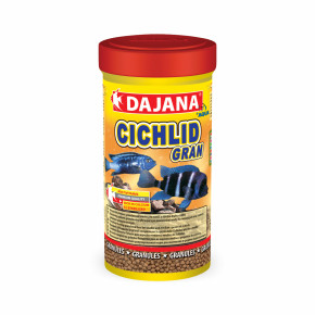 Dajana Cichlid Gran, granule – krmivo, 250 ml