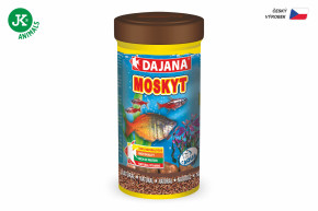 Dajana Moskyt, lyofilizované pakomáří larvy – krmivo, 100 ml © copyright jk animals, všechna práva vyhrazena
