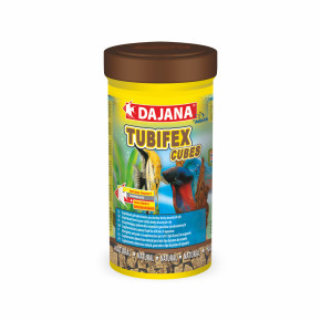 Dajana Tubifex Cubes, kostky – krmivo, 100 ml