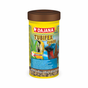 Dajana Tubifex Cubes, kostky – krmivo, 250 ml