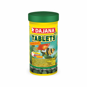 Dajana Tablets Adhesive, tablety na sklo akvária – krmivo, 100 ml