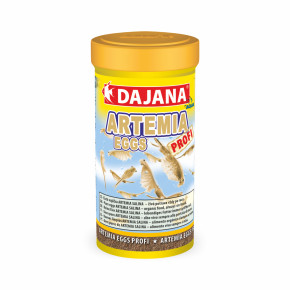 Dajana Artemia Eggs Profi, přírodní potrava – krmivo, 250 ml