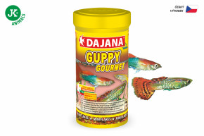 Dajana Guppy Gourmet Mini Flakes, mini vločky – krmivo, 100 ml © copyright jk animals, všechna práva vyhrazena