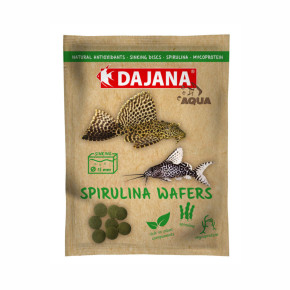Dajana Spirulina Wafers, potápivé disky – krmivo, 25 g