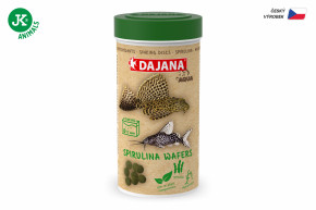Dajana Spirulina Wafers, potápivé disky – krmivo, 100 ml © copyright jk animals, všechna práva vyhrazena